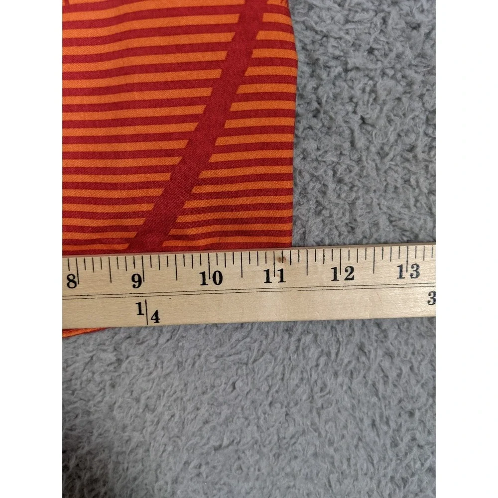 Old Navy Swim Board Shorts Mens M Red Orange Tropical Beach Surfer Y2K Skater